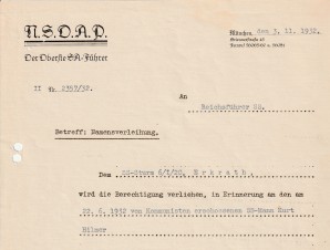 ADOLF HITLER TO ROHM SIGNED LETTER 1932 image 2