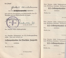 DEUTSCHES JUNGVOLK LEISTUNGSBUCH 10 YR OLD image 4