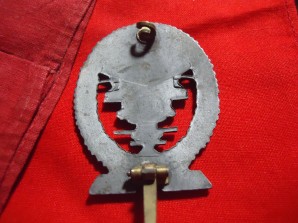 KRIEGSMARINE HIGH SEAS FLEET BADGE image 3