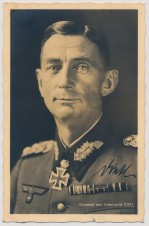 GENERAL EDUARD DIETL SIGNED PHOTO image 1