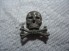 GERMAN 17TH INFT. BRAUNSCHWEIG SKULL CAP BADGE image 1