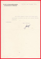 Gen. Alfred Jodl Signed Letter image 1