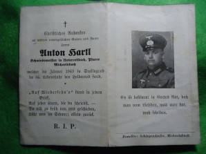 German Death Card – STALINGRAD image 1