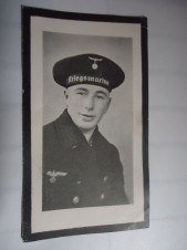 German Death Card Kriegsmarine image 1