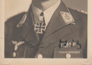 Werner Molders Signed Photo(REDUCED) image 2