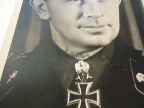 Adelbert Schulz Panzer General Signed Photo image 2