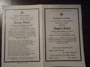 German Death Card – YOUNG BROTHERS image 2
