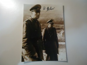 Autograph of Winrich Behr Sixth Army Stalingrad image 1