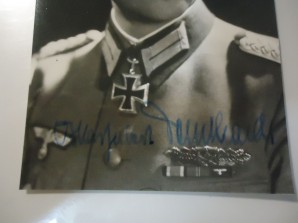 Autograph Major Oskar-Hubert Dennhardt image 2