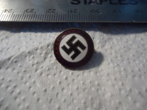 Nazi Support Badge Small Version image 1