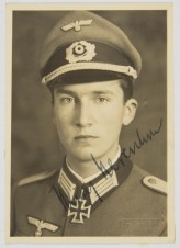 Capt HEINZ REVERCHON Signed Photo image 1