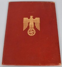 WW2 KNIGHTS CROSS AWARD DOCUMENT LUFTWAFFE image 1