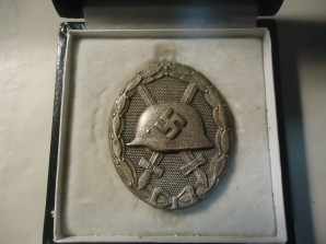 German Wound Badge (Meybauer) Silver image 1