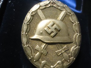 German Wound Badge in Gold image 4