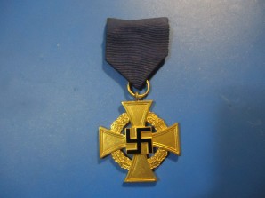 German 40 Year Faithful Service Cross image 1