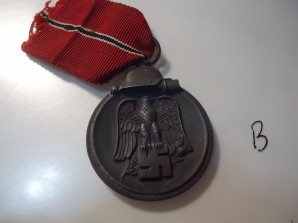 GERMAN RUSSIAN FRONT MEDAL UN-MARKED image 1