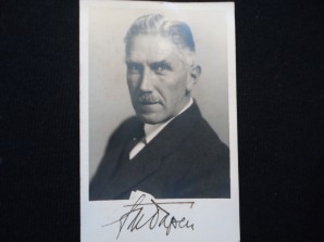 Franz von Papen Autograph-Signed Photo image 1