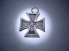 WW2 Iron Cross 2 Cl. Rare Round 3 Thick Version image 1