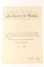 ADOLF HITLER Signed Document image 1