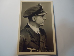 U BOAT ACE ENDRASS SIGNED PHOTO image 1