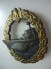 KRIEGSMARINE  DESTROYER BADGE MARKED FO image 3