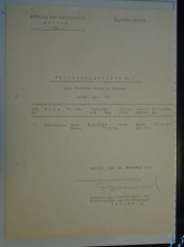 ERWIN ROMMEL Signed Document 1941 image 1