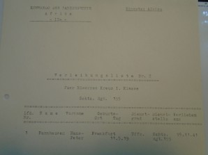 ERWIN ROMMEL Signed Document 1941 image 2