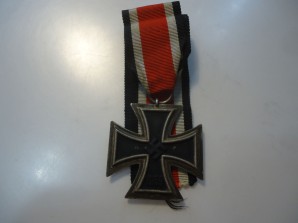 German Iron Cross 2 Class Marked 24 image 1