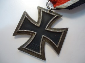 German Iron Cross 2 Class Marked 24 image 3