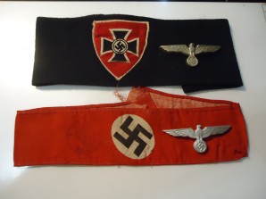 GERMAN ARMBAND,S AND BADGES Third Reich image 2