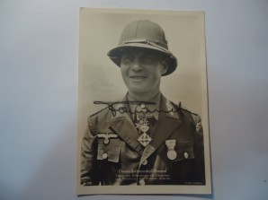 FM ERWIN ROMMEL SIGNED PHOTO image 1