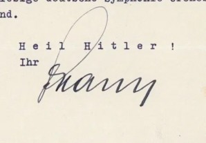 SS-Obergruppenfuhrer KARL FRANK Signed Letter 1941 image 3