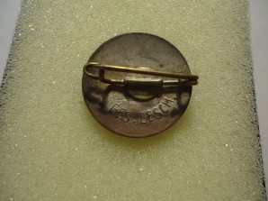 NSDAP MEMBER PIN, EARLY GES-GESCH image 2