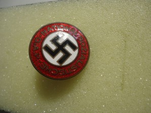 NSDAP MEMBER PIN, EARLY GES-GESCH image 3